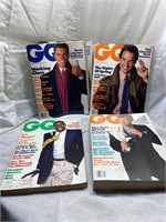 Lot of Vintage GQ Magazines