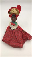 Vintage Handmade Doll From Africa 1980s