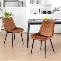 ALEAVIC Velvet Dining Chairs, Set of 2