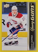 Cole Caufield 2021-22 UD Young Guns Rookie Card