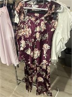 2pc Flower Nightgown Set