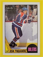 Esa Tikkanen 1987-88 O-Pee-Chee Rookie Card
