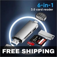 NEW 6in1 USB3.0 multi-function Adapter Card Reader