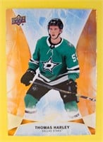 Thomas Harley 2020-21 UD Ice Rookie Green Parallel