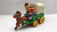 Vintage Tyco Bert & Ernie Horse & Wagon