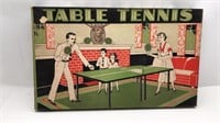 Vintage Table Tennis Set In Original Box