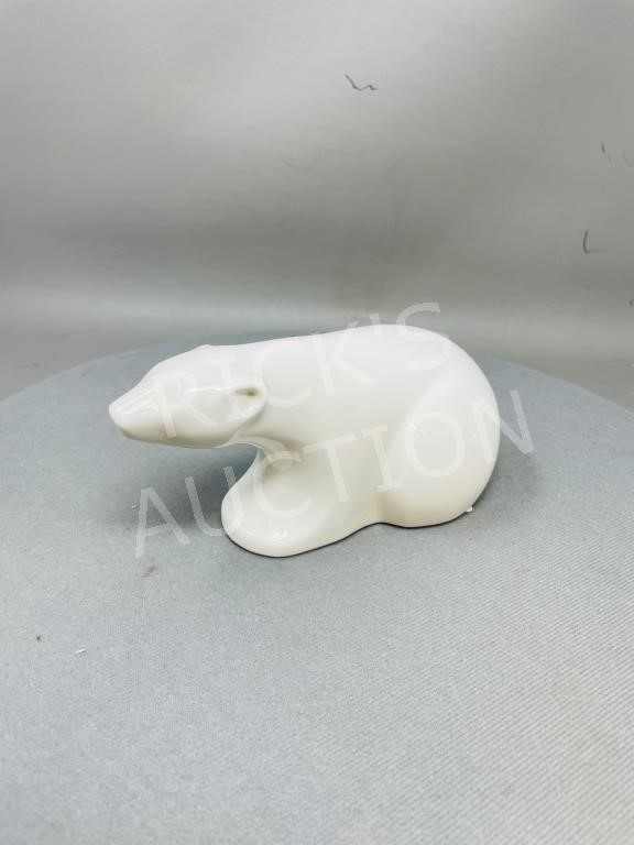 ceramic Polar Bear - Northern Pottery - 7"