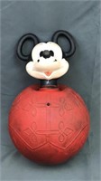 Vintage Hoppity Mickey Mouse Bounce Toy**