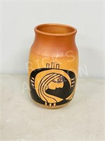 Blue Mountain pottery vase Odjig - 8.5"