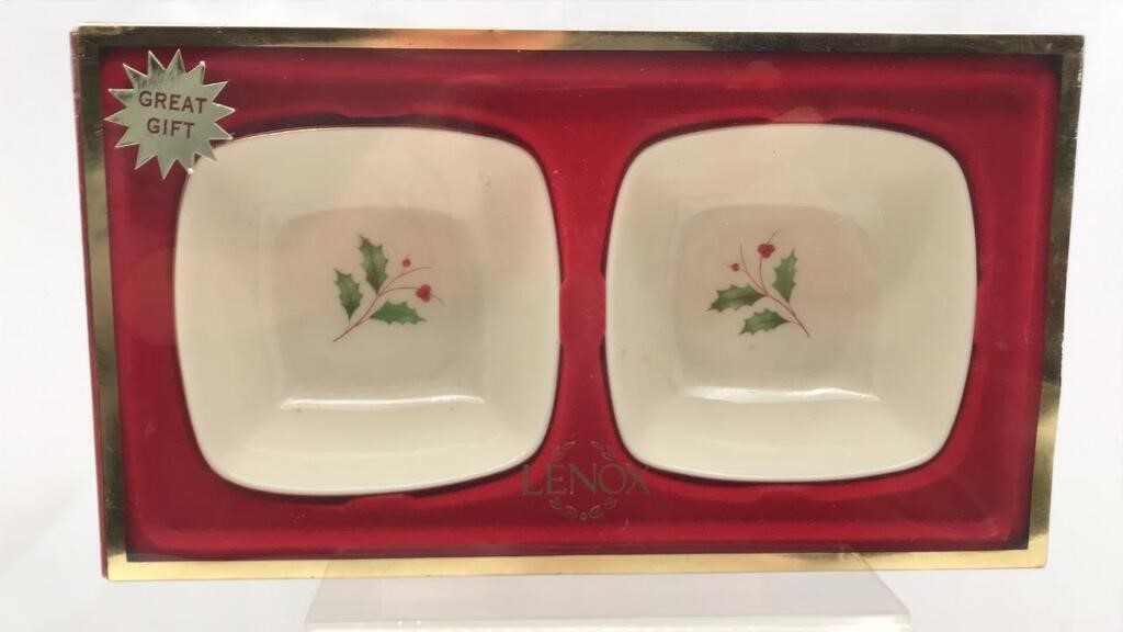Lenox Gift Set Holiday Dipping Bowls