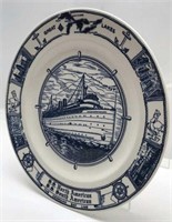 Great Lakes Cruise Ship Plate Ceramic Ss North &