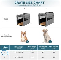 Soft Chewproof PETSFIT Dog Crate