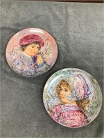 2 Plates - "The Nobility of Children" Series