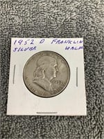 1952D Franklin Half-Dollar