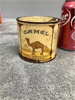 Vintage Metal Camels Tin