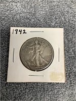 1942 Walking Liberty Half-Dollar