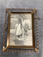 Little Girl Riding Pony Picture