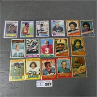 Assorted Early Football Cards - Bob Griese - Etc