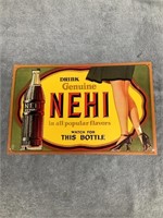 Metal Nehi Advertising Sign