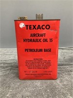 Texaco Aircraft Hydraulic Oil Can