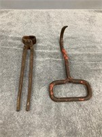 Hay Hook and Nippers