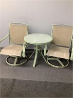 Patio Table w/ Two Chairs   NOT SHIPPABLE