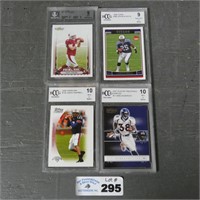 Lot of Assorted Football Graded Cards