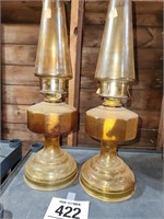 Oil lamps 18" t