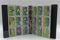 Binder Full Of Looney Tunes Baseball Trading Cards