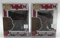 2 Michael Jordan Funko Pop Figures