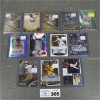 Assorted Baseball Auto's, Rookie Cards, Refractors