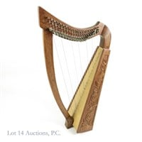 Irish-Style Display Harp