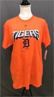 Nwt Detroit Tigers Sz M Womens Tshirt Orange