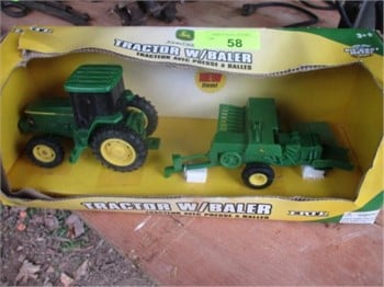 Tractor, Mower, Tools, Household Items, Coins & More
