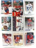 Collection de cartes des Canadiens de Montréal