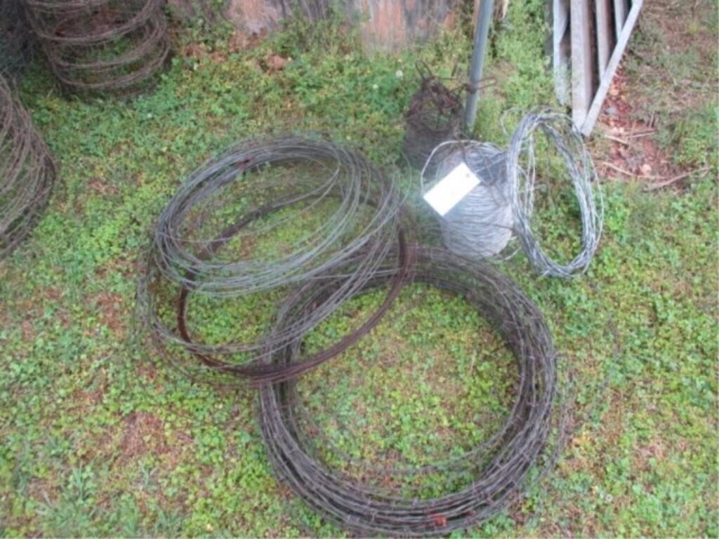 Barbed wire, horse wire, other wire