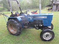 Long 320 Diesel 2WD tractor - cranks up and goes,