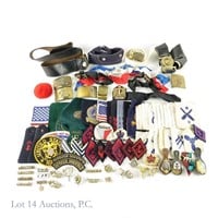 World & US Military Patches, Badges, Belts, More