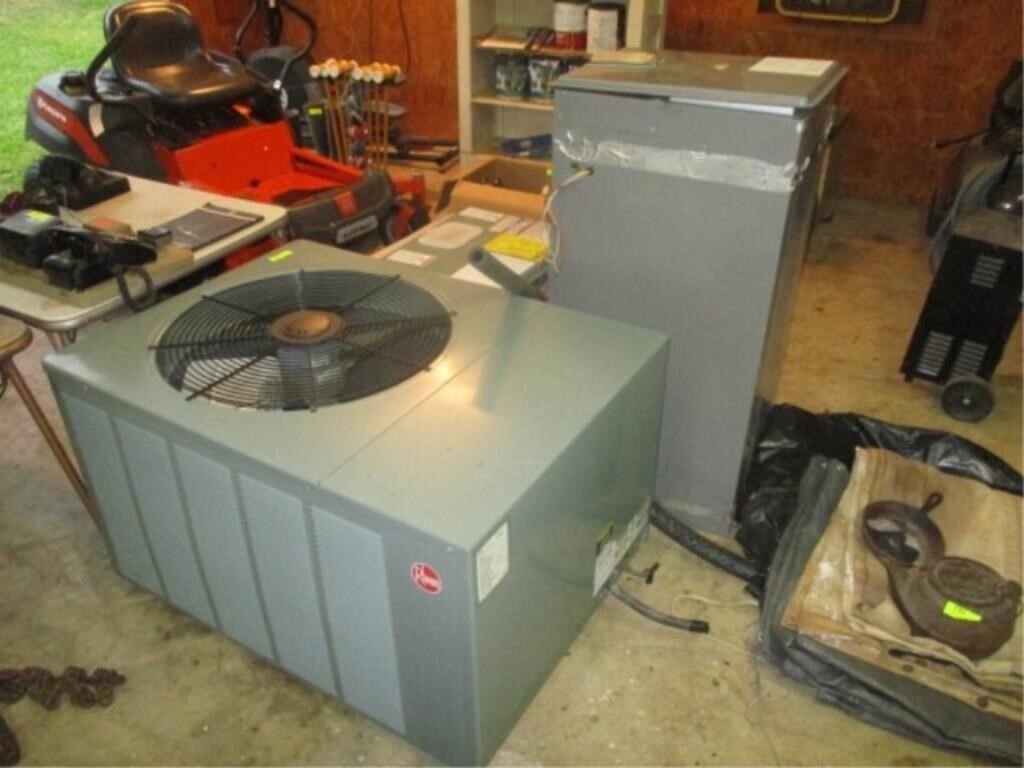 Rheem 3.5 or 4-ton unit - suppose to work/charged