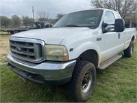 2000 FORD F250 EXT. CAB TRUCK, VIN-9198
