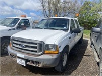 2000 FORD F350 CREW CAB LONG BED-VIN 4532