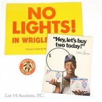 Chicago Cubs Advertising Lot