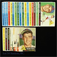 27 Topps Baseball Cards From The 1950's