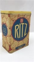 Vintage Ritz Nabisco Advertising Tin Metal