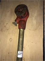 Ridgid pipe threader 1/2in and 3/4 die