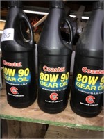 Coastal 80q 90 gear oil unopened 3 bottles