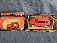 SOLIDO DIE CAST JEEP APROX 3", AND NIB DIE CAST