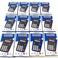 12 calculatrices TAKSUN TS-503, neuf