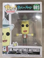 Mr. Poopy Butthole Auctioneer 691 Rick And Morty