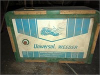 Universal weeder electric fencer,heavy metal tray
